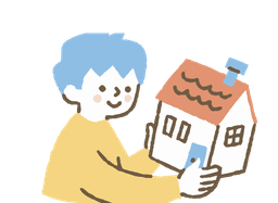 家のイラスト